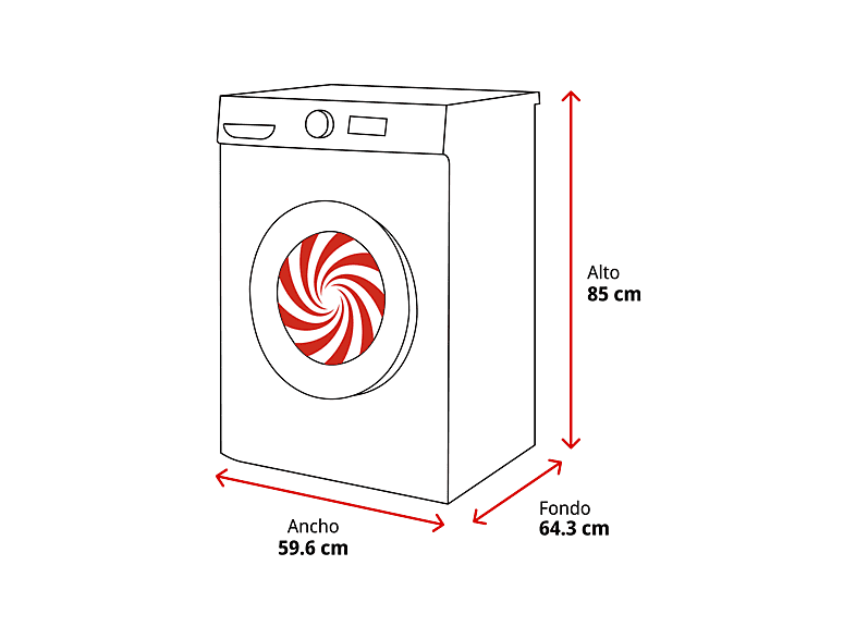 MIELE WCI880 WCS — Lavadora carga frontal, 9 kg, 25 programas, Blanco, 1600 rpm, vista 2
