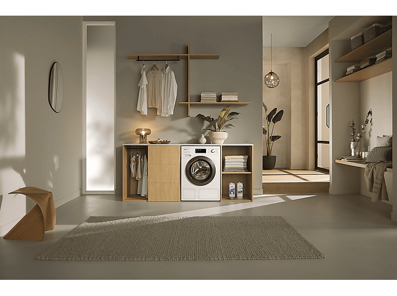 MIELE WCI880 WCS — Lavadora carga frontal, 9 kg, 25 programas, Blanco, 1600 rpm, vista 5