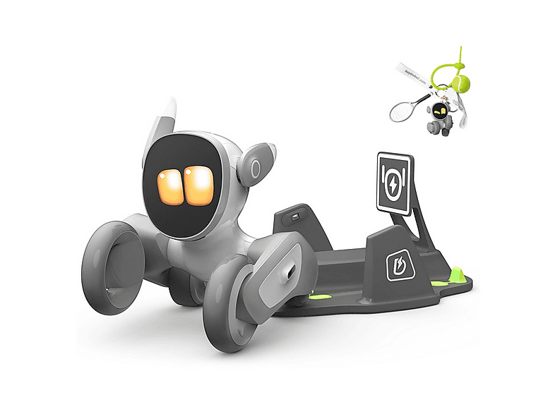 LOONA EPP3.0 — Perro robot inteligente con IA, Cámara 3D-ToF, Integrado Amazon Lex y ChatGPT, Interactúa con objetos, Múltiples idiomas