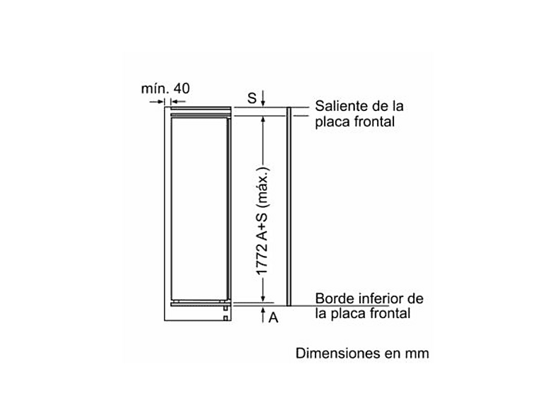 SIEMENS GI81NACE0 — Congelador vertical, 177.2 cm, Serie IQ500, 212 l, No Frost, vista 8