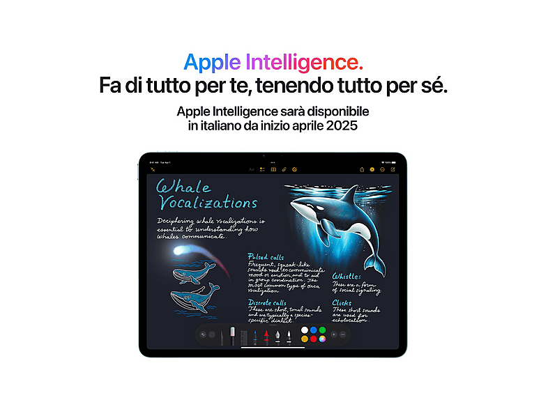 APPLE IPAD AIR 11 M3 256GB WIFI SPACE GREY — Tablet, Gris, 8 GB RAM, 11" QHD, Apple M M3, vista 5