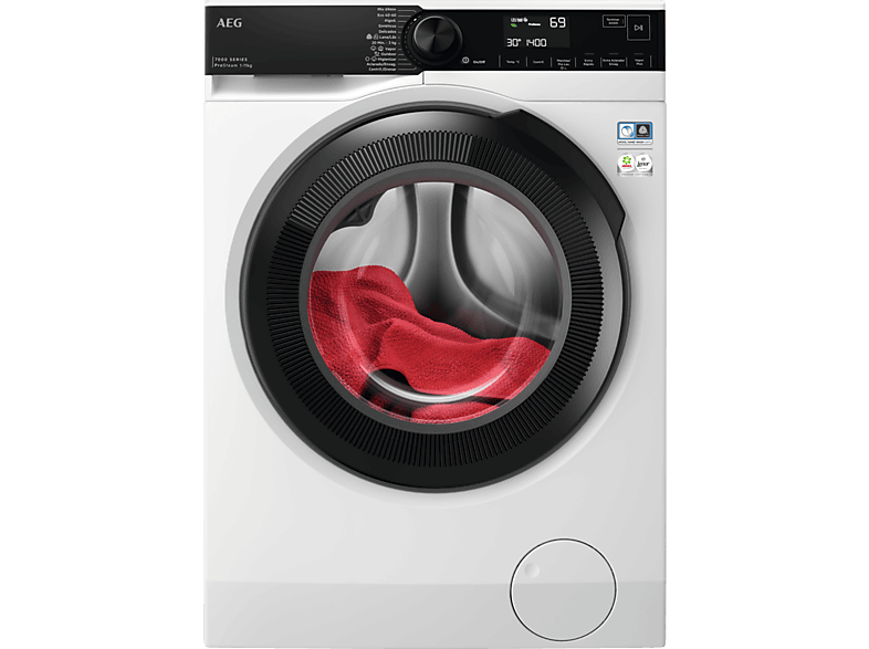 AEG LFR7304L4B — Lavadora carga frontal, 11 kg, 12 programas, Blanco, 1400 rpm