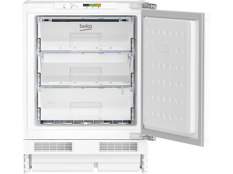 BEKO BU1204N — Congelador vertical integrable, Cíclico, Altura 82cm, Capacidad 94 l, 3 Cajones, vista 3