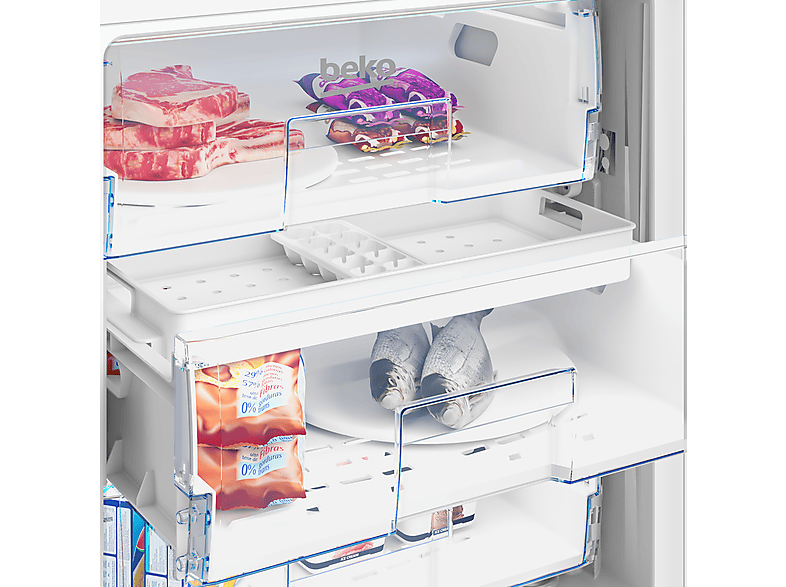 BEKO BU1204N — Congelador vertical integrable, Cíclico, Altura 82cm, Capacidad 94 l, 3 Cajones, vista 5