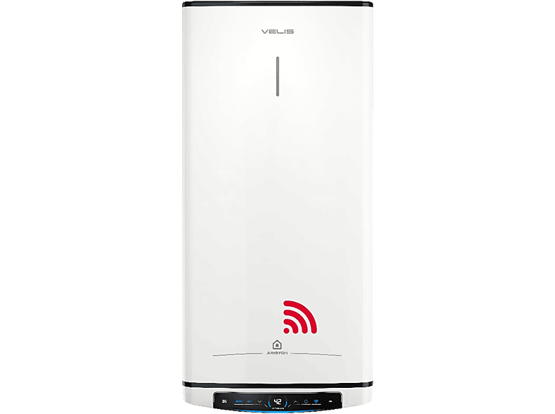 ARISTON Velis Pro Wifi 80 — Termo eléctrico, 1500 W, Blanco, 8 bar, 80 l