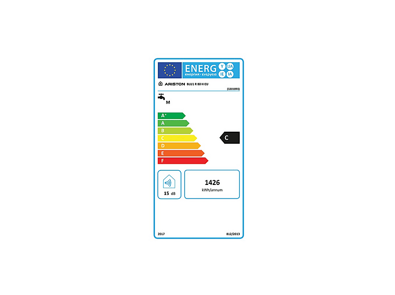 ARISTON — Termo eléctrico, Blanco, 3201893 ARISTON, 80 l, vista 5