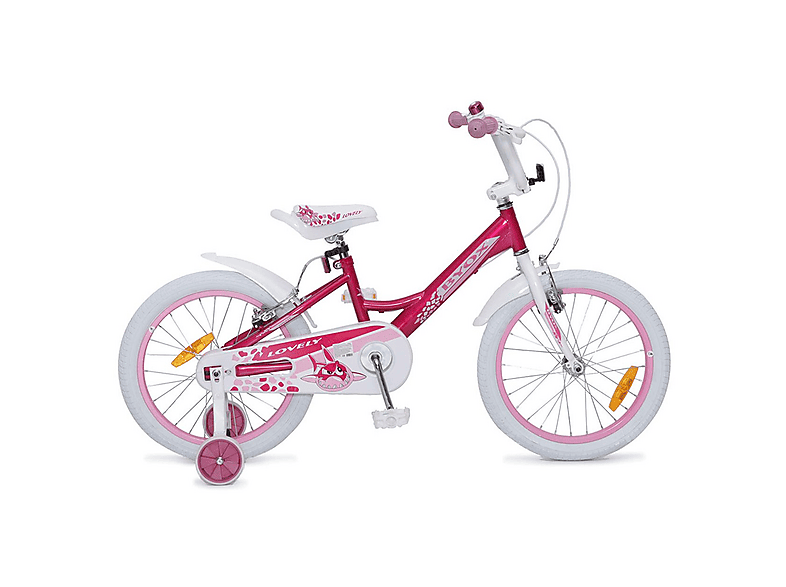 BYOX 18 pulgadas Lovely — Bicicletas para niños, marco: 26 cm, Acero, rosa