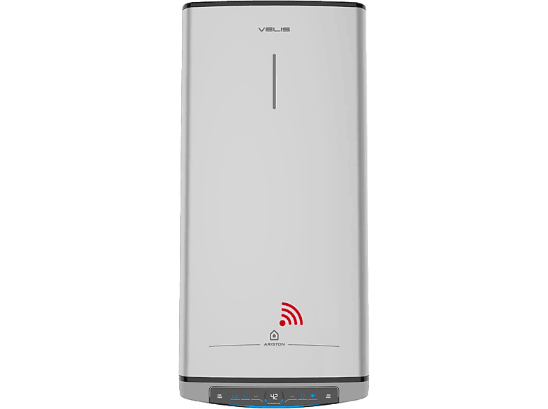 ARISTON Velis Tech Dry Wifi 80 — Termo eléctrico, 1500 W, Multiposición, Gris, 8 bar
