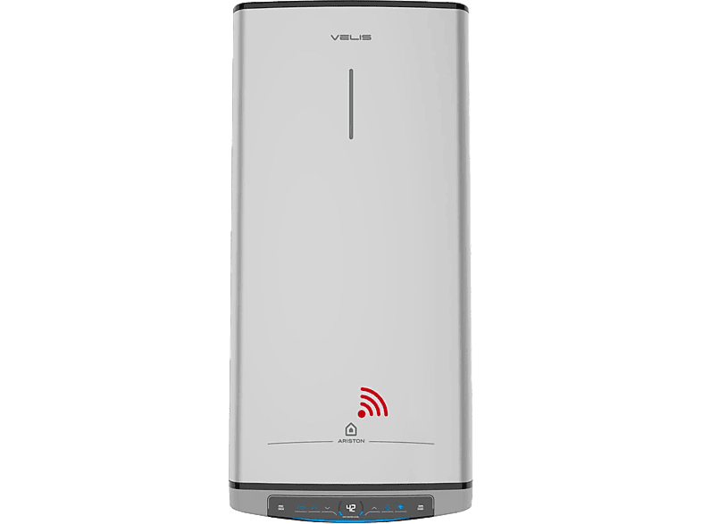 ARISTON Velis Tech Dry Wifi 100 — Termo eléctrico, 1500 W, Multiposición, Gris, 8 bar