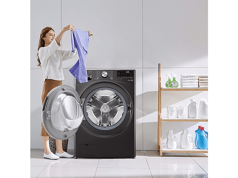 LG F0P3CYV2E — Lavadora carga frontal, 20 kg, 14 programas, 1000 rpm, AI Direct Drive™, vista 16