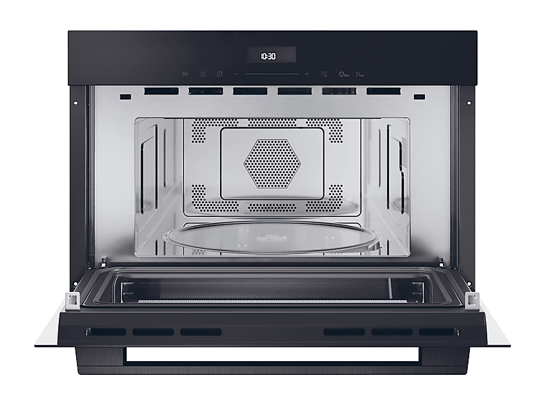 HAIER H38DMWID26NB — Microondas integrable, 1000 W, Negro, 8 potencia, 34 l, vista 2