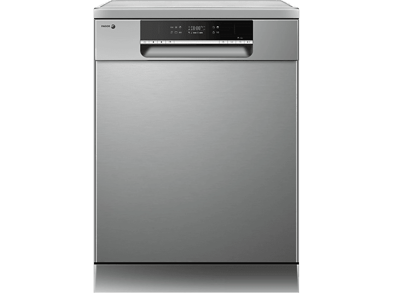 FAGOR 4LVF-623X — Lavavajillas, 59.8 cm Ancho, Autolimpiado, Inox, 12 Servicios
