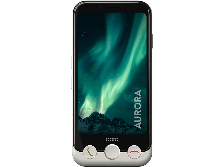 DORO Aurora A10 — Smartphone, Blanco, 64 GB, 4 GB RAM, 60 Hz