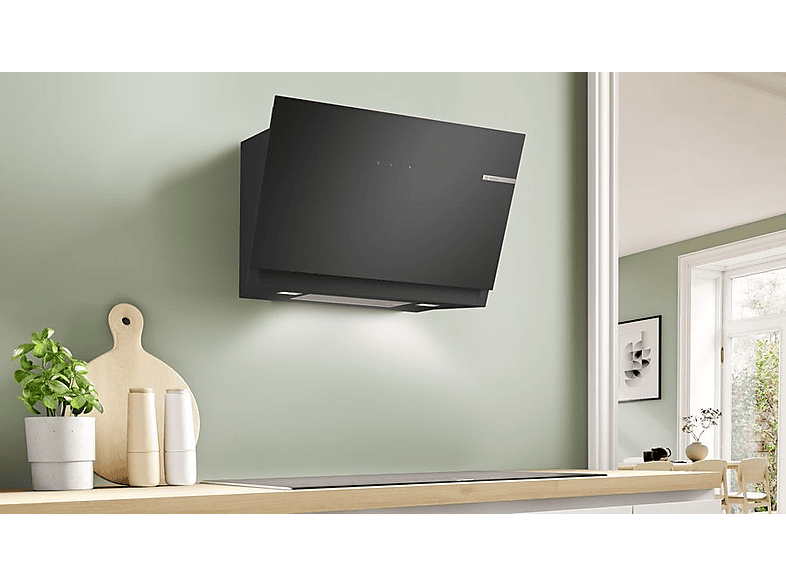 BOSCH DWK81AN60 — Campana decorativa, 4 velocidades, 432 m³/h, 79 cm, Serie 6, vista 3