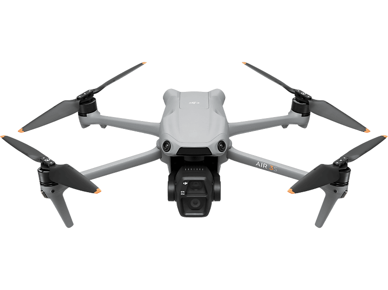 DJI Air 3S — Dron, Gris, CMO 1", 45 min Autonomía, Vídeos 4K/60 fps HDR