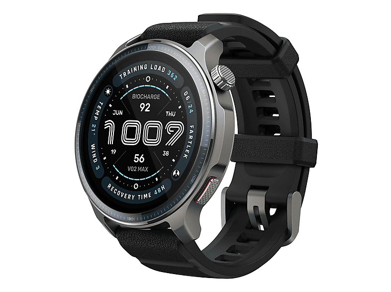 AMAZFIT Balance 2 — Smartwatch, Aluminio, Negro, M, Polímero reforzado con fibra de vidrio (GFRP, vista 5