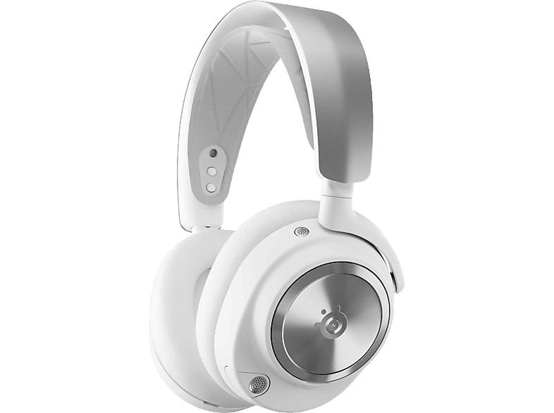 STEELSERIES Arctis Nova Pro Wireless — Auriculares gaming, Supraaurales, Bluetooth, Micrófono, Blanco