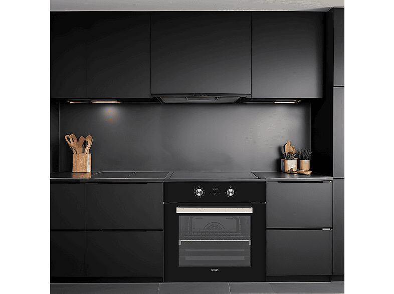 SVAN SHM10700DCN — Horno multifunción, Integrable, 595 mm, Negro, 69 l, vista 6