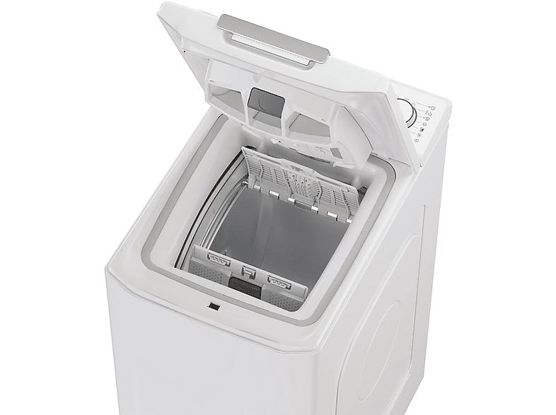 CANDY TCA474TM5-S ProWash 500 — Lavadora carga superior, 7 kg, 1400 rpm, Motor Inverter, Wi-fi,Blanco, vista 9