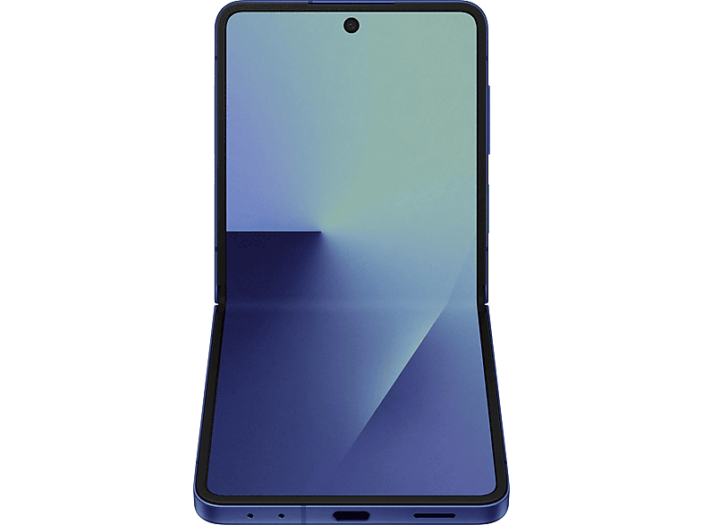 SAMSUNG Galaxy Z Flip7 — Smartphone, Azul, 512 GB, 12 GB RAM, 120 Hz, vista 3