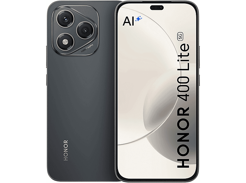 HONOR 400 Lite — Smartphone, 256 GB, 8 GB RAM, VELVET BLACK, Móvil Android