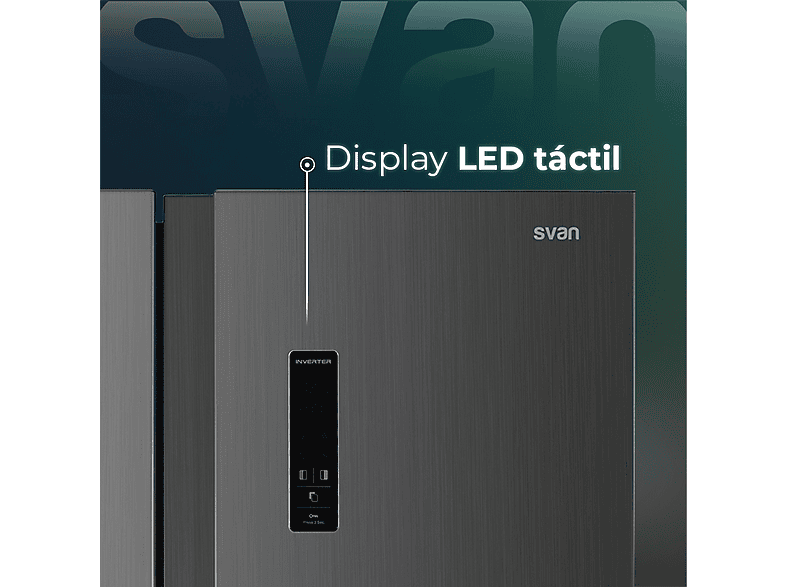 SVAN SA18901ENFX — Frigorífico americano, Altura 175 cm, No Frost, Capacidad 442 l, vista 6