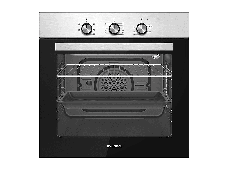 HYUNDAI HHM4700X — Horno multifunción, 59,6 cm, Integrado + Libre instalación, 60 l