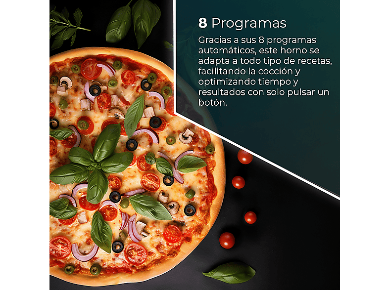 SVAN SHM8700DCB — Horno multifunción, 60 cm, Integrado + Libre instalación, 1 l, vista 5