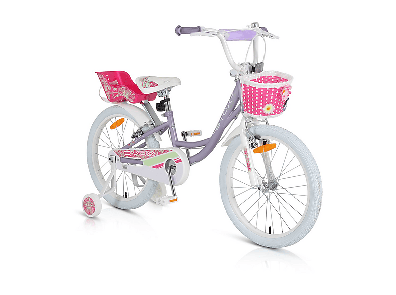 BYOX Moda — Bicicletas para niños, marco: 22 cm, Acero, lila
