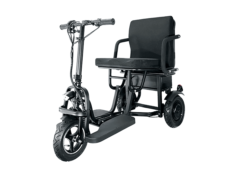 CAREWAY Fold — Triciclo eléctrico plegable, Black