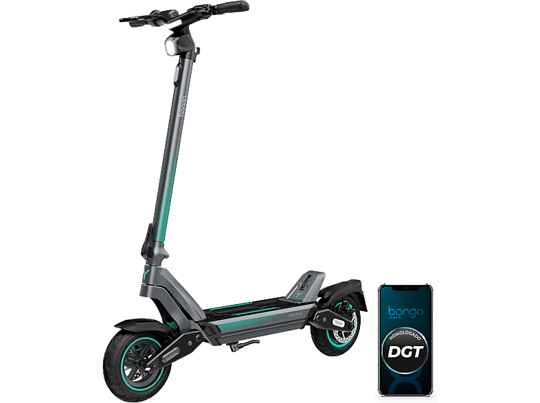 CECOTEC Bongo Y45 Connected — Patinete eléctrico, 750 W, 350 W, App, S-Driving System