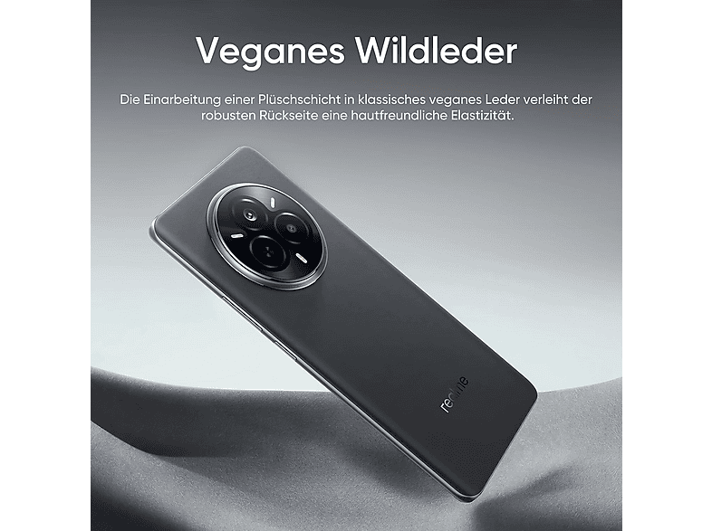 REALME 14 pro 5G — Smartphone, Gris, 512 GB, 12 GB RAM, 6000 mAh, vista 4