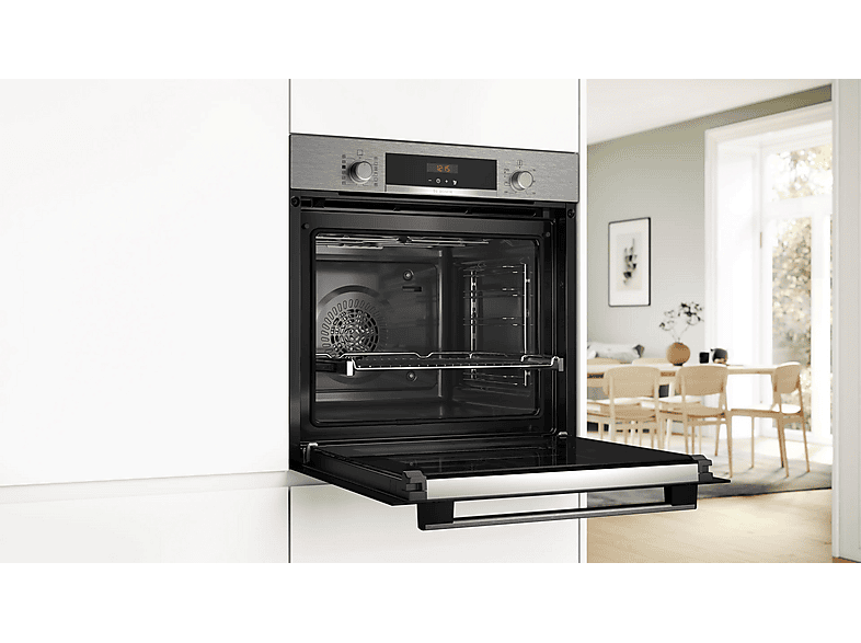 BOSCH HQA574ES3 — Horno a vapor, Multifunción, 60 cm, Inox, Serie 4, vista 5