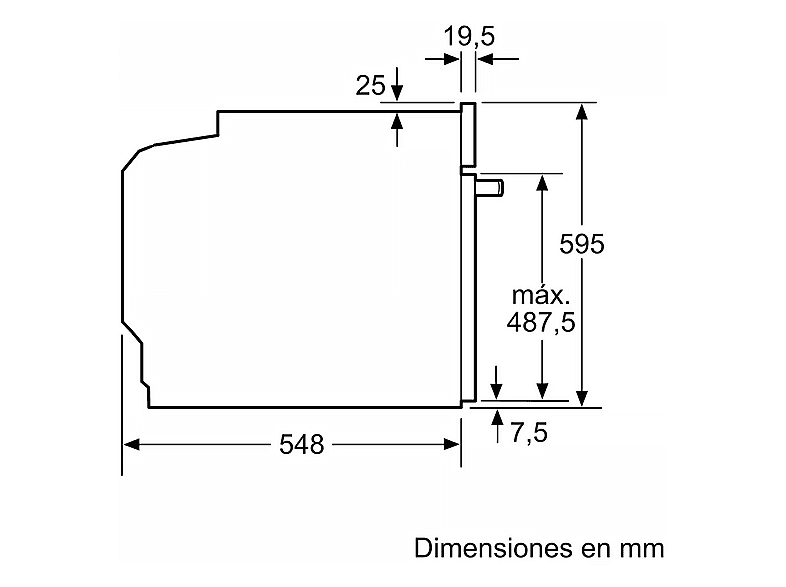BOSCH HQA574ES3 — Horno a vapor, Multifunción, 60 cm, Inox, Serie 4, vista 9