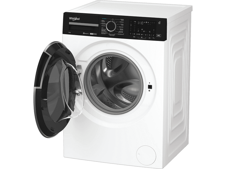 WHIRLPOOL WPM 07W ADS SPT — Lavadora carga frontal, 10 kg, Blanco, 1400 rpm, 11 Programas, vista 12