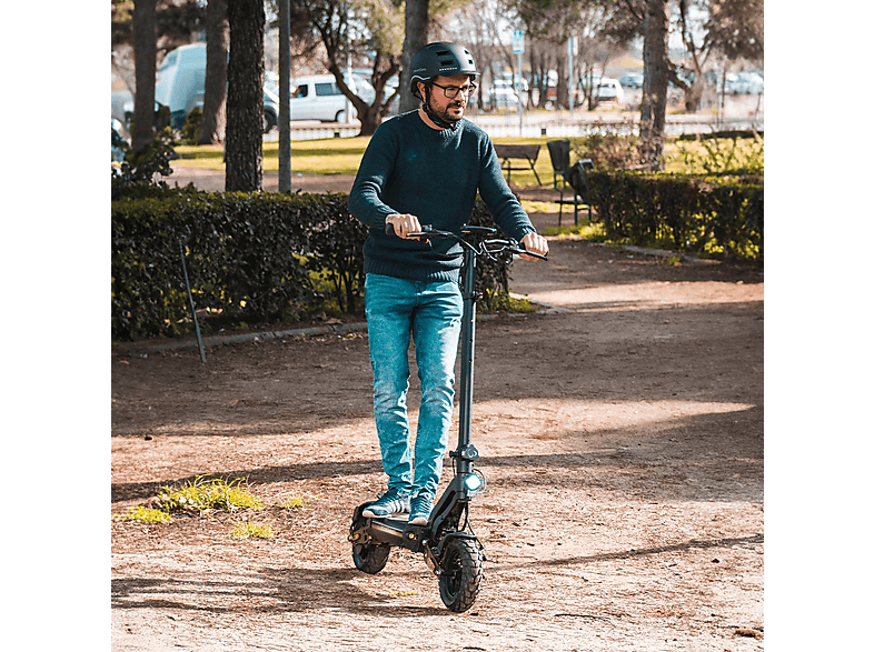 SMARTGYRO Ryder 2 — Patinete eléctrico, Potencia Nominal 1000W, Carga máx. 120 kg, 18000 mAh, Gris, vista 7