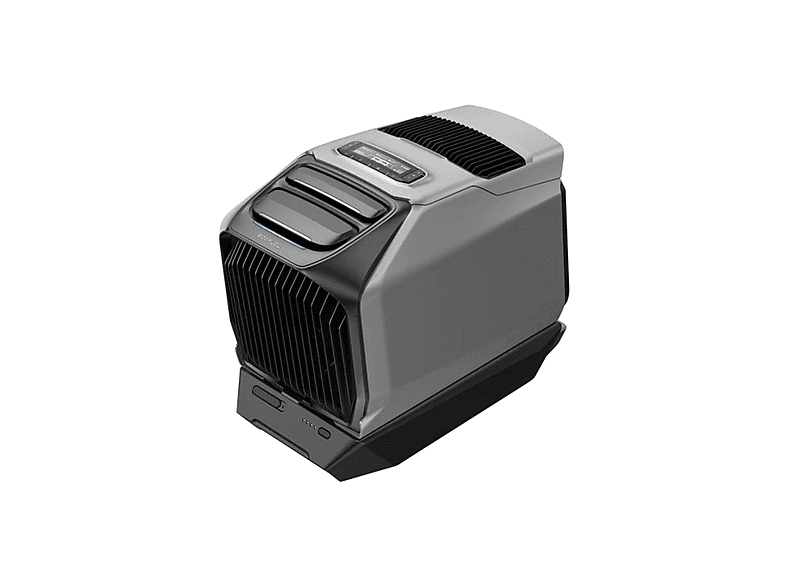 ECOFLOW WAVE 3 — Aire acondicionado portátil, 330 m³, Negro, 6100 fg/h, 65 dB(A)