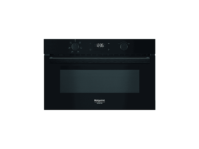 HOTPOINT HAD K54CU B — Microondas integrable, 1000 W, Negro, 7 potencia