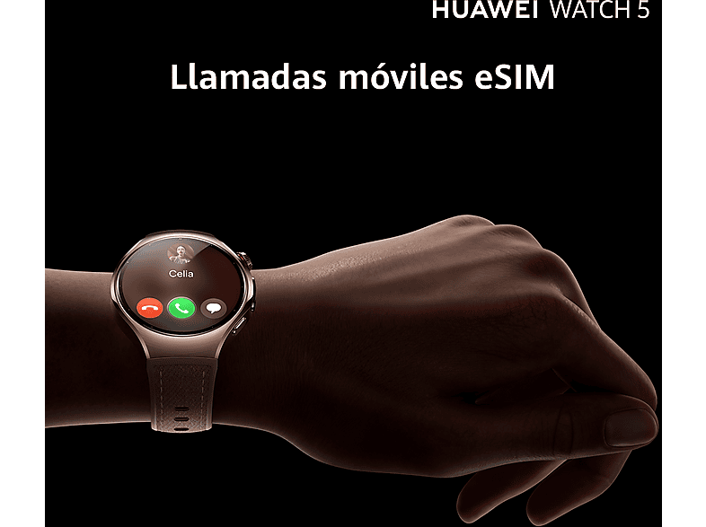 HUAWEI Watch 5 — Smartwatch, 46mm, 32 GB, Morado, NFC (ref. 1598838), vista 5