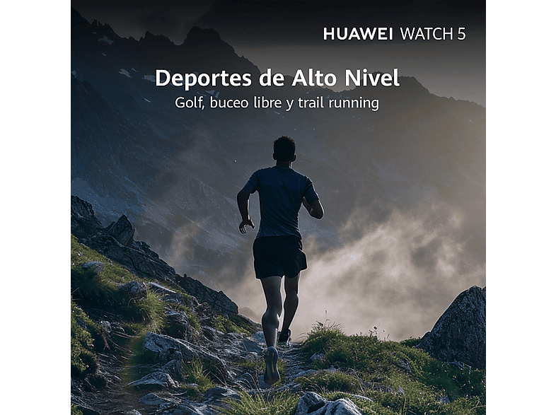 HUAWEI Watch 5 — Smartwatch, 46mm, 32 GB, Morado, NFC (ref. 1598838), vista 8