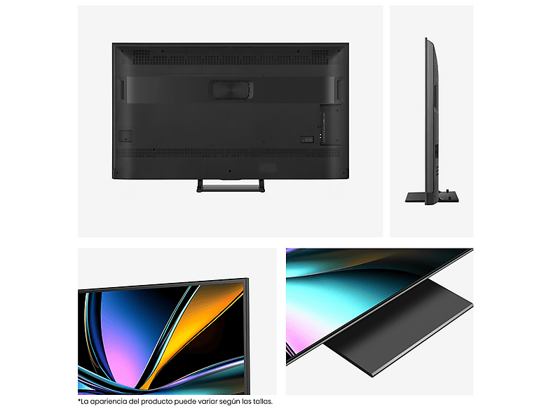 HISENSE 75U7Q PRO/MINILED/165HZ — TV Mini LED 75", Negro, UHD 4K, Smart TV, vista 9