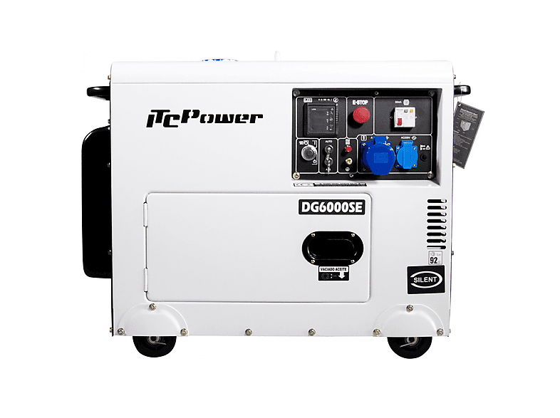 ITC POWER DG6000SE — Generador eléctrico