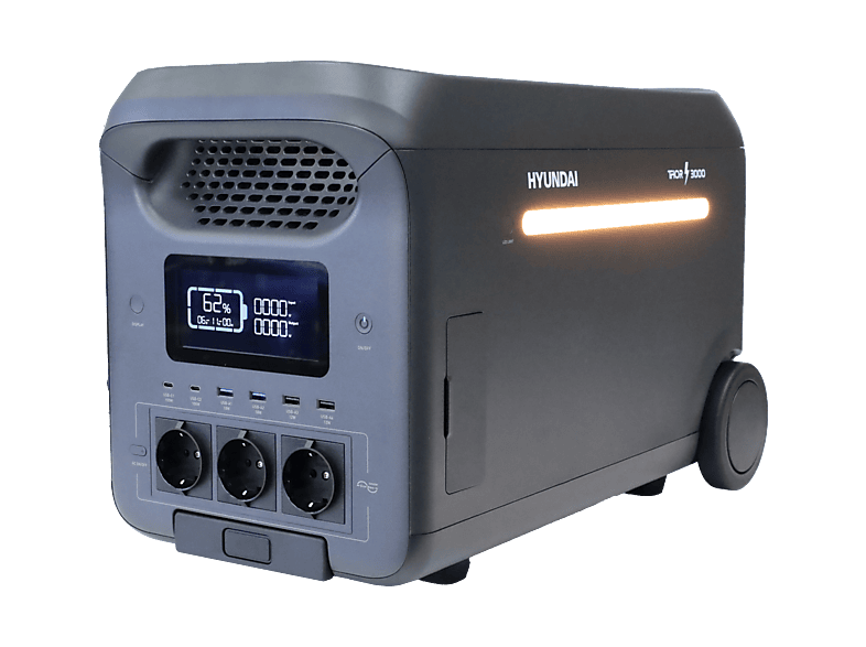 HYUNDAI POWER PRODUCTS THOR 3000 — Estación de energía portátil, vista 3