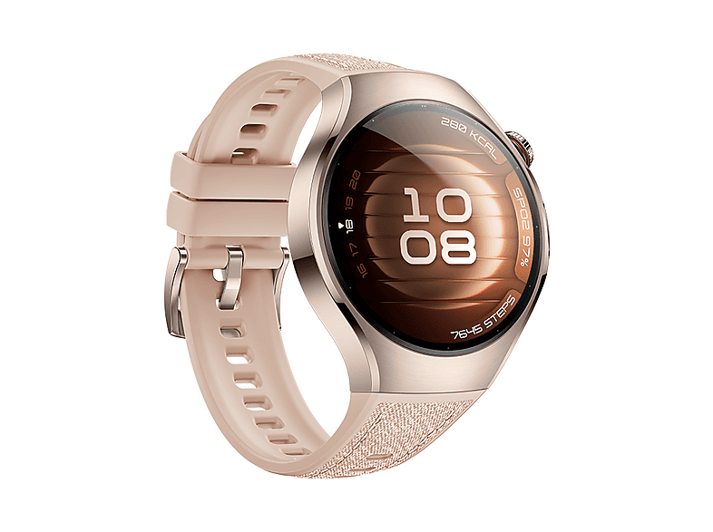 HUAWEI Watch 5 — Smartwatch, 42 mm, 32 GB, Beige, NFC, vista 2