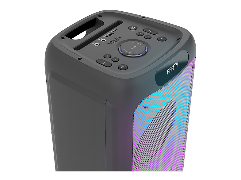 VIETA Party 220 — Altavoz de gran potencia, 70 W, Bluetooth, Negro, Con batería, vista 2