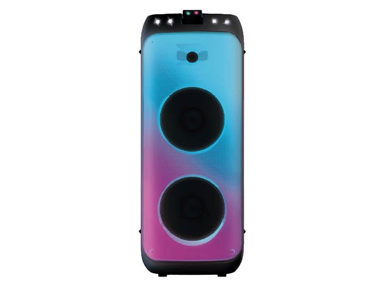 VIETA Pro Party 330 — Altavoz de gran potencia, 120 W, Bluetooth, Luces, Negro