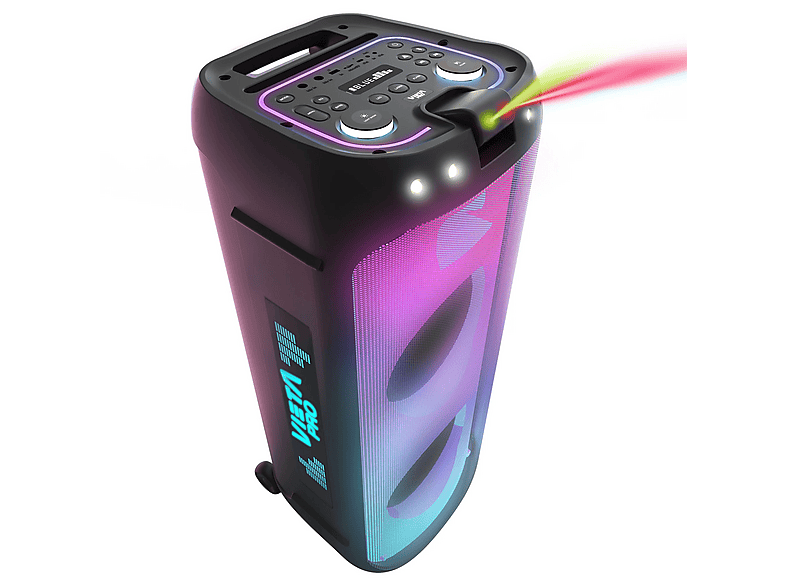 VIETA Pro Party 330 — Altavoz de gran potencia, 120 W, Bluetooth, Luces, Negro, vista 2