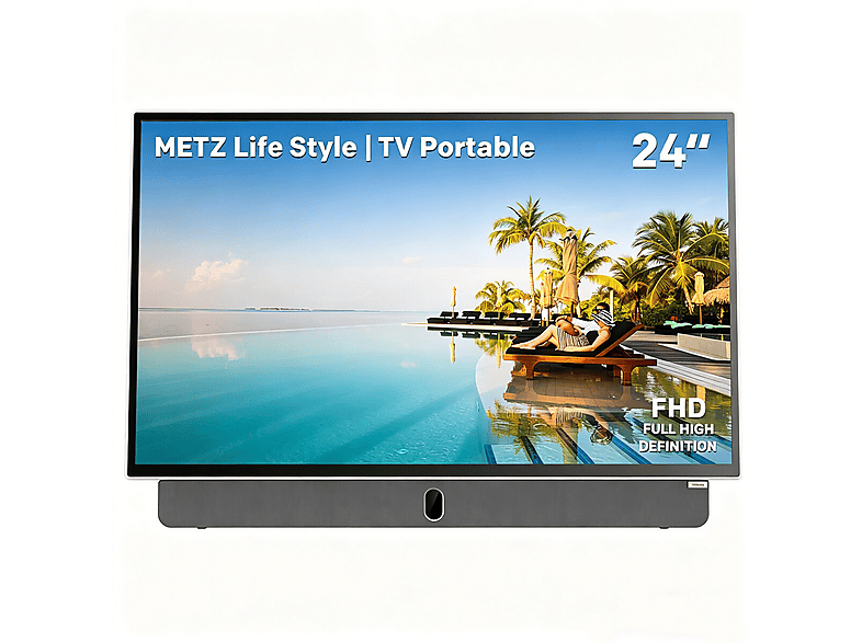 METZ BLUE 24MPE7000Z — TV LED 24", Full-HD+, Trochilus Extreme Picture Quality Engine, Smart TV, DVB-T2 (H.265)