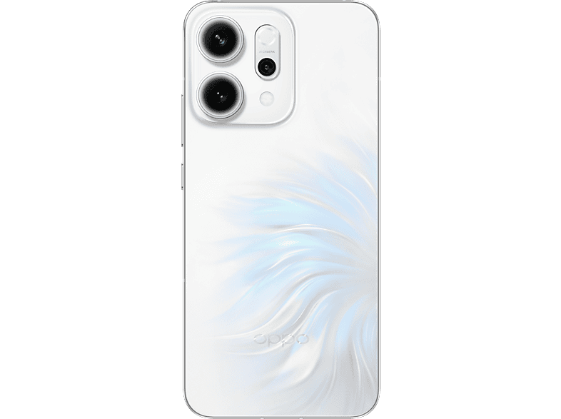 OPPO Reno14 — Smartphone, 512 GB, 12 GB RAM, 6000 mAh, Opal White, vista 5