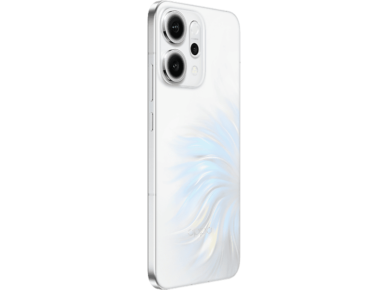 OPPO Reno14 — Smartphone, 512 GB, 12 GB RAM, 6000 mAh, Opal White, vista 6